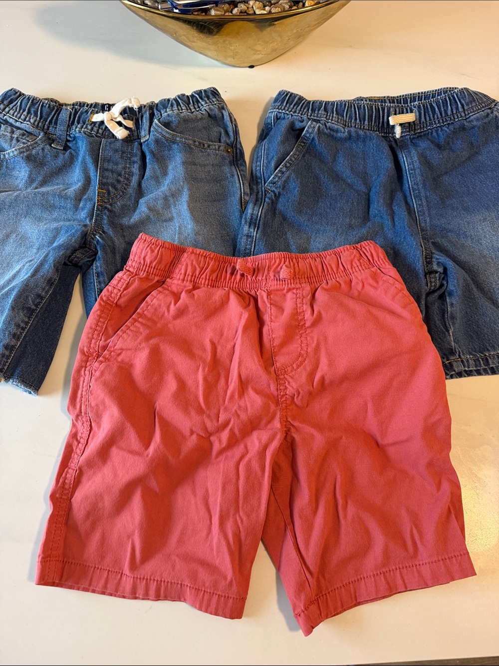 GAP Coral Pull-On Shorts with Elastic Waist